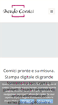 Mobile Screenshot of mondocornici.com